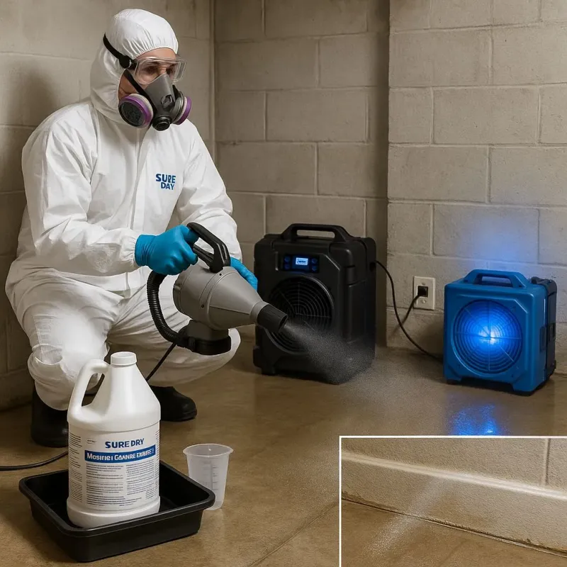 Sanitization and Odor Removal process in Langley, WA